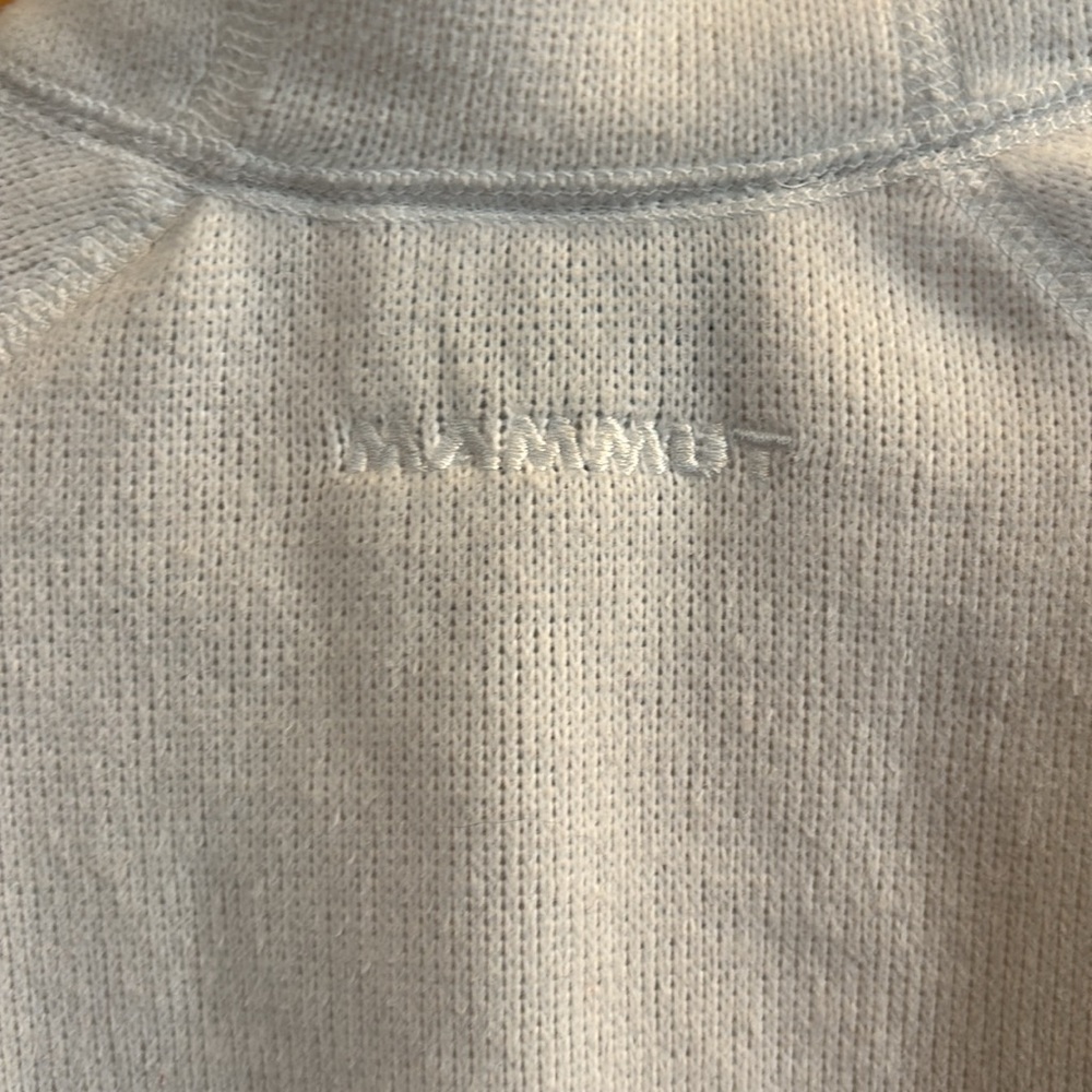 Mammut Womens Fleece Full Zip Jacket Sweater White Size S - Picture 5 of 13